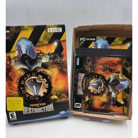 Robot Wars: Arenas Of Destruction PC CD-ROM Game With Box and Manual - Picture 5 of 8